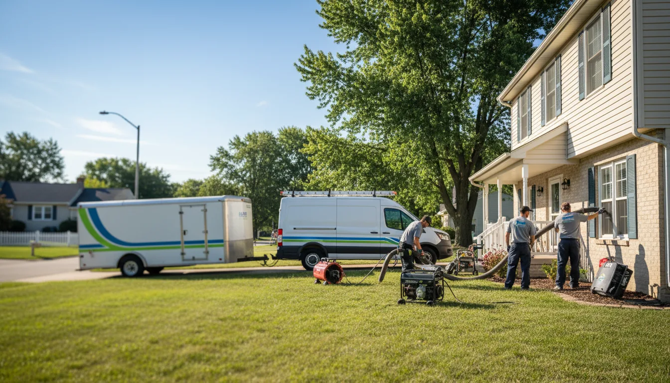 Flooded Basement Restoration And Cleanup With Repair in Natoma, KS near me